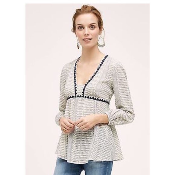 Anthropologie Tops - Anthropologie |Floreat "Kota Peasant" Top / Blouse